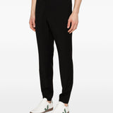 Pantaloni con chiusura nascosta in nero Zegna - uomo 