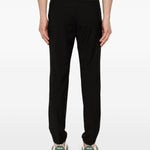 Pantaloni con chiusura nascosta in nero Zegna - uomo 