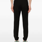 Pantaloni con chiusura nascosta in nero Zegna - uomo 