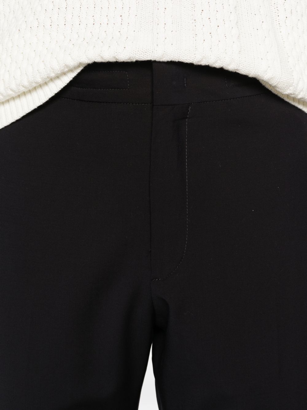 Pantaloni con chiusura nascosta in blu Zegna - uomo 