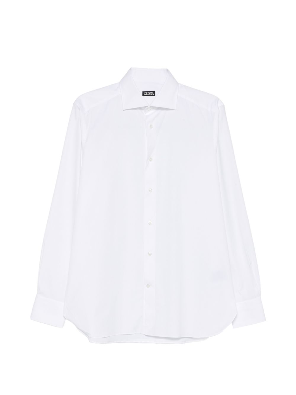 Camicia classica a maniche lunghe in bianco Zegna - uomo 
