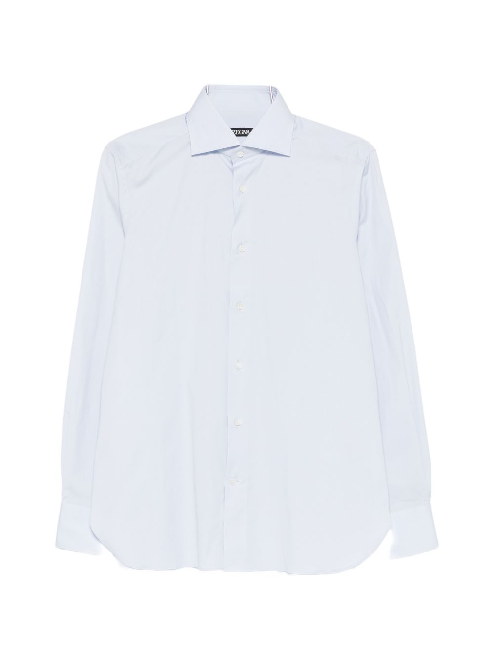 Camicia classica a maniche lunghe in azzurro Zegna - uomo 