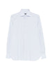 Classic long-sleeved shirt in Zegna light blue - men's