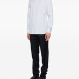Camicia classica a maniche lunghe in azzurro Zegna - uomo 