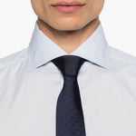Camicia classica a maniche lunghe in azzurro Zegna - uomo 