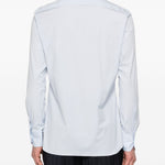 Camicia classica a maniche lunghe in azzurro Zegna - uomo 