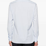 Camicia classica a maniche lunghe in azzurro Zegna - uomo 