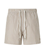 Costume da bagno a righe  in beige Zegna - uomo 