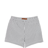 Costume da bagno a righe con coulisse in bianco e grigio  Zegna - uomo 