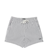 Costume da bagno a righe con coulisse in bianco e grigio  Zegna - uomo 