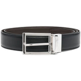 Cintura con fibbia in nero Zegna - uomo 