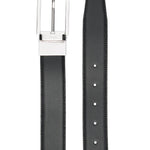 Cintura con fibbia in nero Zegna - uomo 