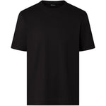 T-shirt in cotone piqué in nero Zegna - uomo 