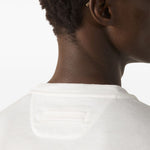 T-shirt in cotone piqué in bianco Zegna - uomo 
