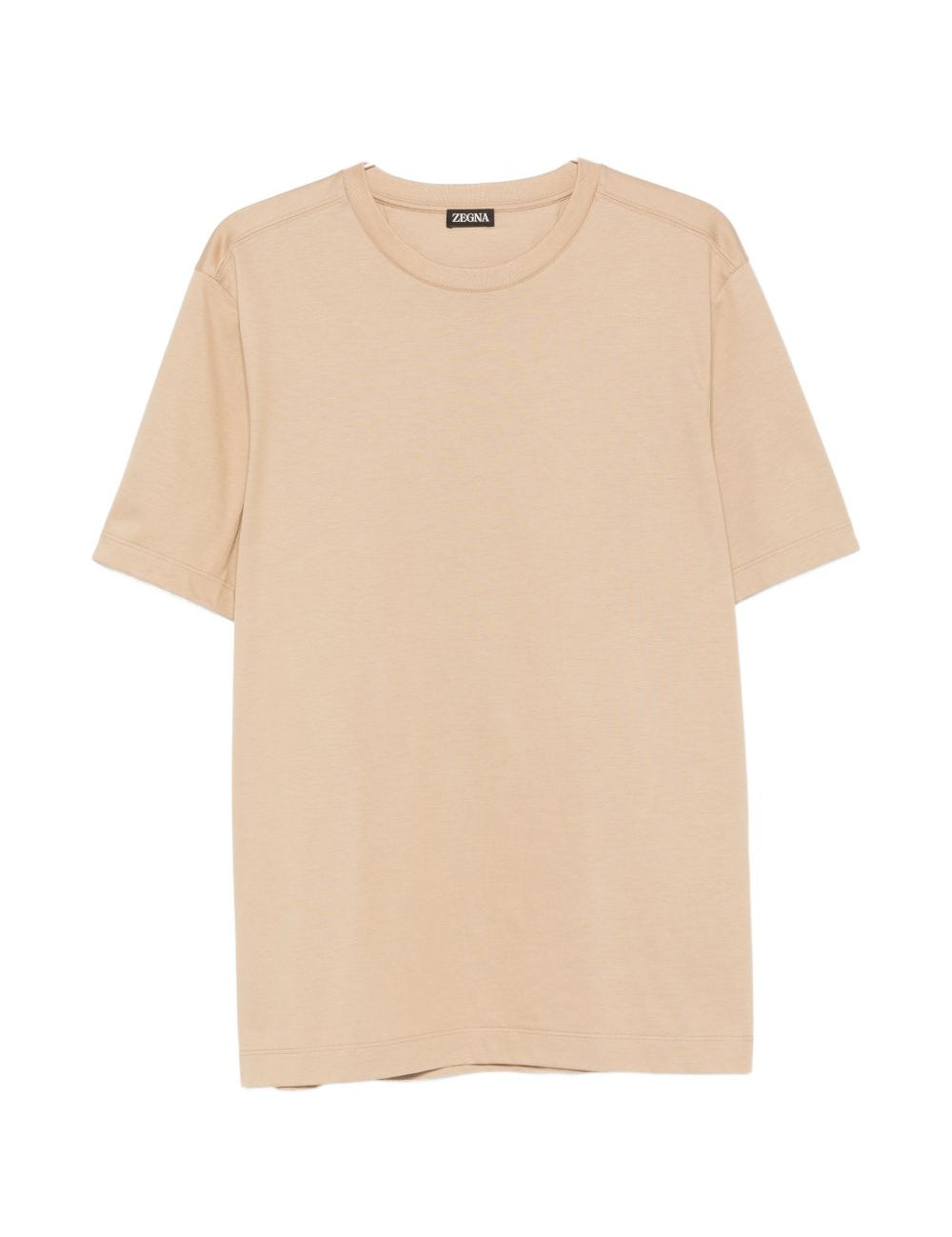 T-shirt a maniche corte in beige Zegna - uomo 