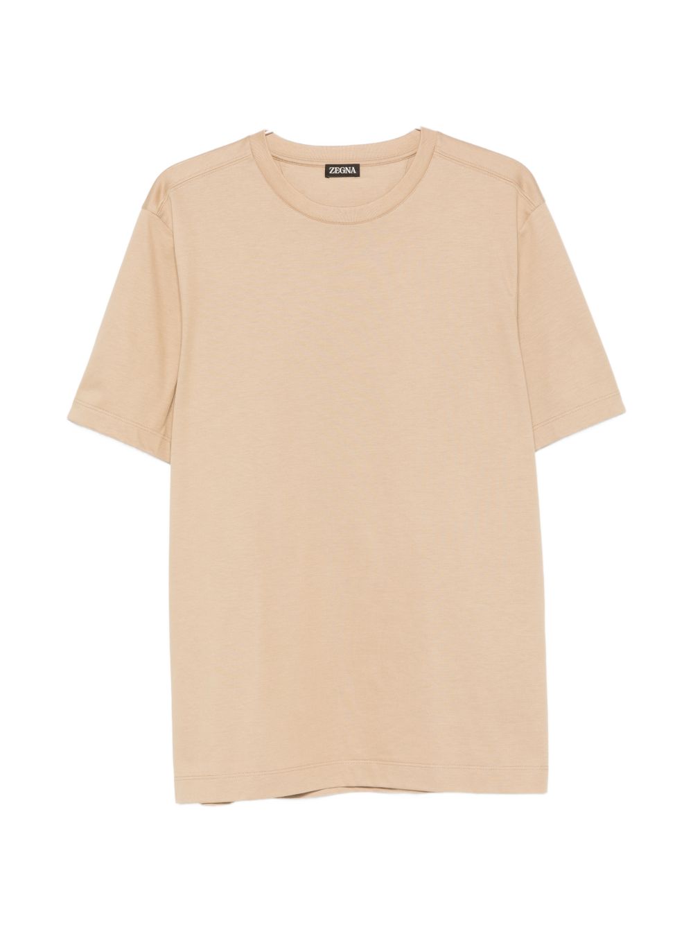 T-shirt a maniche corte in beige Zegna - uomo 