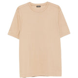 T-shirt a maniche corte in beige Zegna - uomo 