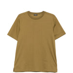 T-shirt a maniche corte in verde Zegna - uomo 