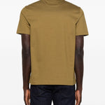 T-shirt a maniche corte in verde Zegna - uomo 