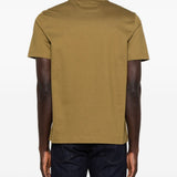 T-shirt a maniche corte in verde Zegna - uomo 