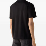 Polo Oasi a maniche corte in nero Zegna - uomo 