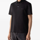 Polo Oasi a maniche corte in nero Zegna - uomo 