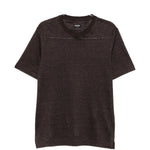 T-shirt a maniche corte in marrone Zegna - uomo 