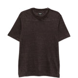 T-shirt a maniche corte in marrone Zegna - uomo 