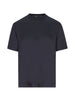 T-shirt a maniche corte in blu Zegna - uomo
