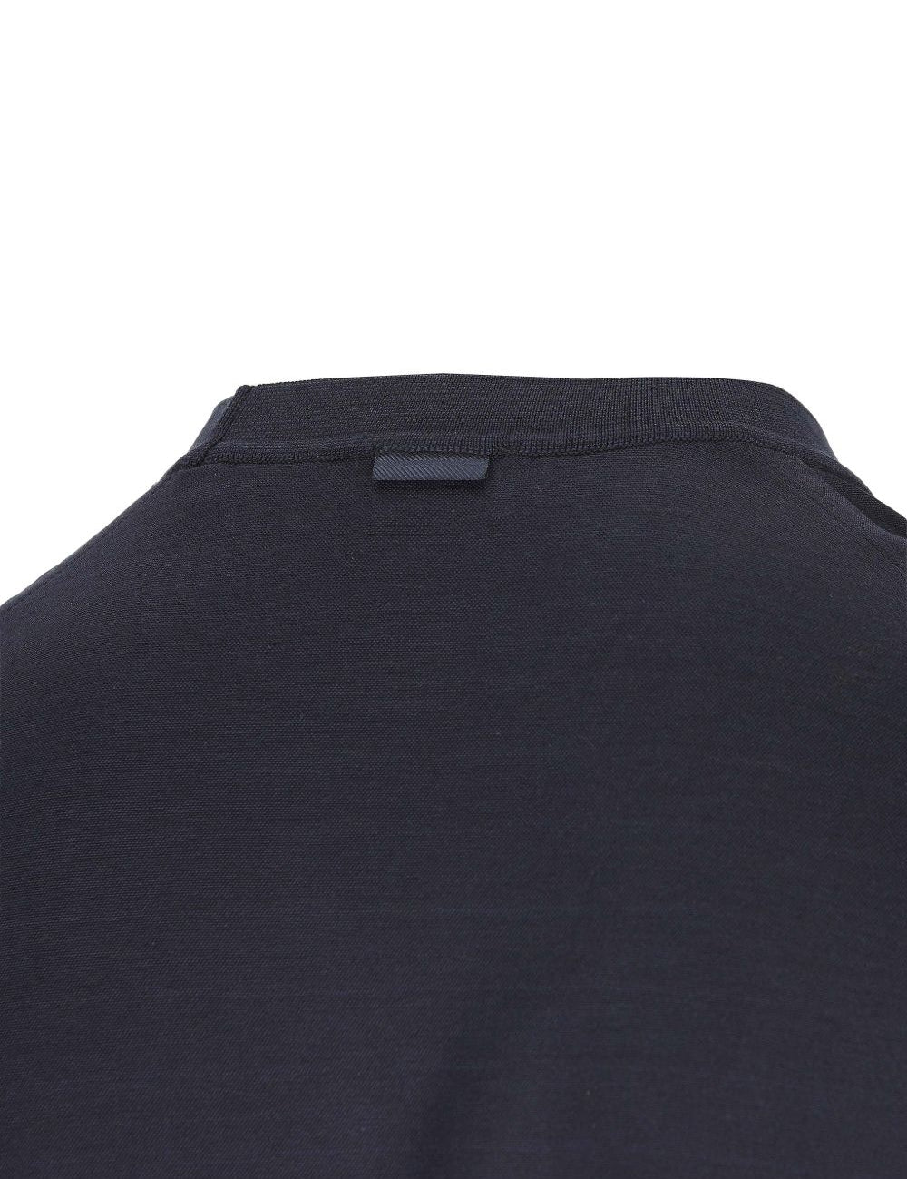 T-shirt a maniche corte in blu Zegna - uomo 