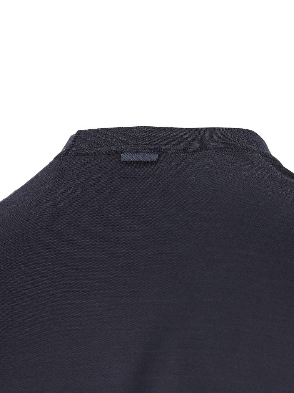 T-shirt a maniche corte in blu Zegna - uomo 