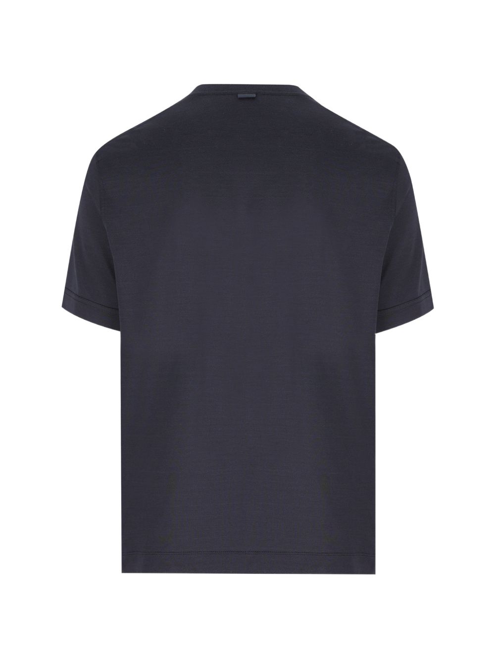 T-shirt a maniche corte in blu Zegna - uomo 