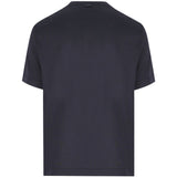 T-shirt a maniche corte in blu Zegna - uomo 