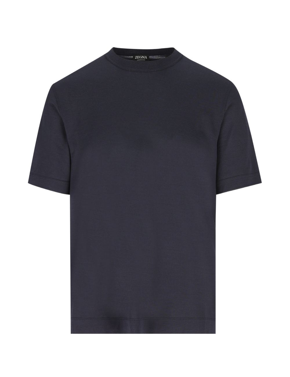 T-shirt a maniche corte in blu Zegna - uomo 