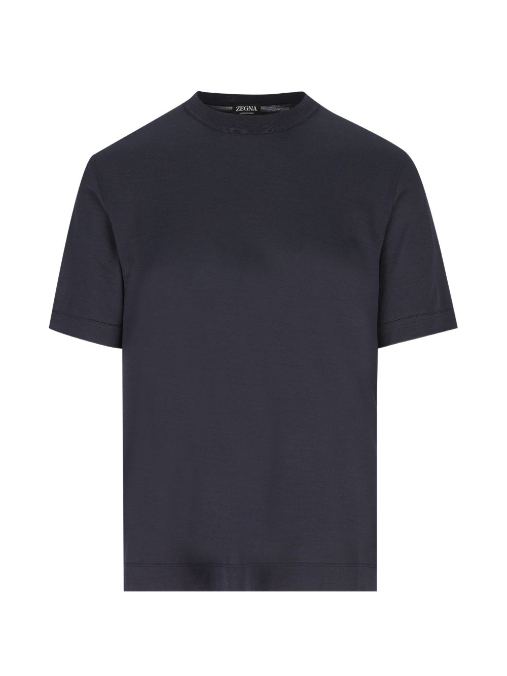 T-shirt a maniche corte in blu Zegna - uomo 