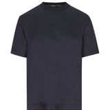 T-shirt a maniche corte in blu Zegna - uomo 
