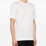 T-shirt a maniche corte in bainco Yohji yamamoto - uomo 