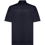 Polo con bottoni in blu Zegna - uomo 