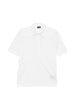 Polo a maniche corte in bianco Zegna - uomo