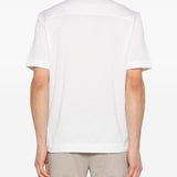 Polo a maniche corte in bianco Zegna - uomo 