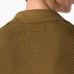 Polo con scollo a V in marrone Zegna - uomo 