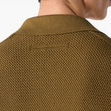Polo con scollo a V in marrone Zegna - uomo 