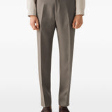 Pantaloni Oasi Lino in grigio Zegna - uomo 