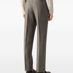 Pantaloni Oasi Lino in grigio Zegna - uomo 