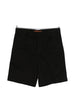 Zegna Men's Flat-Front Shorts in Black