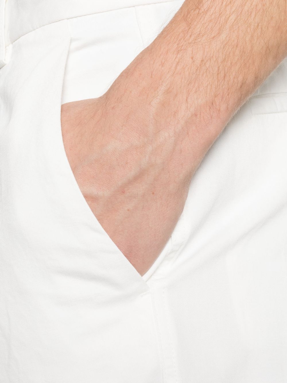 Pantaloncini con passanti per cintura in bianco Zegna - uomo 