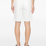 Pantaloncini con passanti per cintura in bianco Zegna - uomo 
