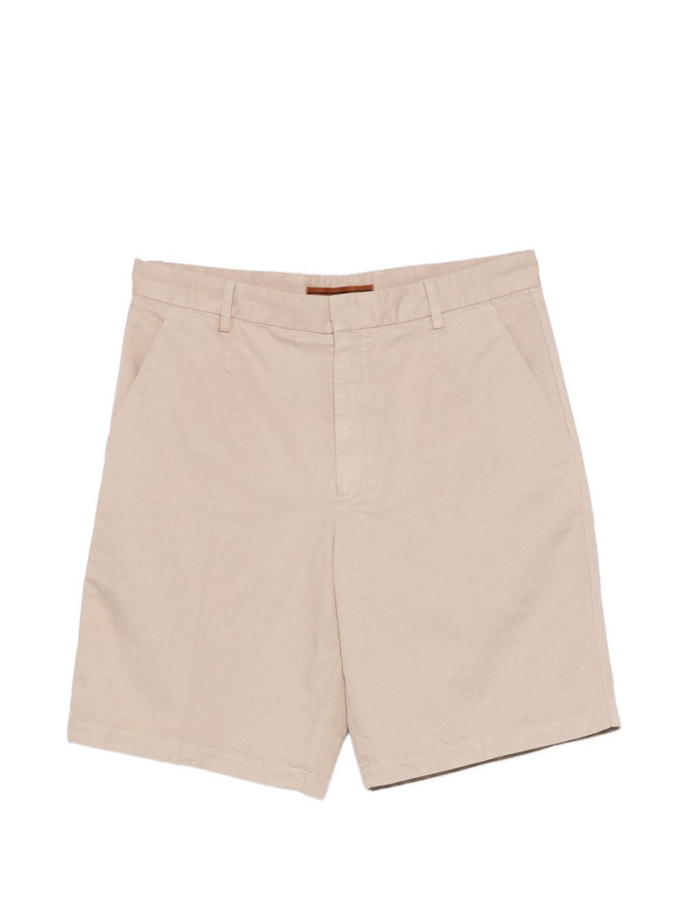 Pantaloncini con passanti per cintura in beige Zegna - uomo 