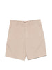 Zegna men's beige shorts with belt loops