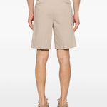 Pantaloncini con passanti per cintura in beige Zegna - uomo 